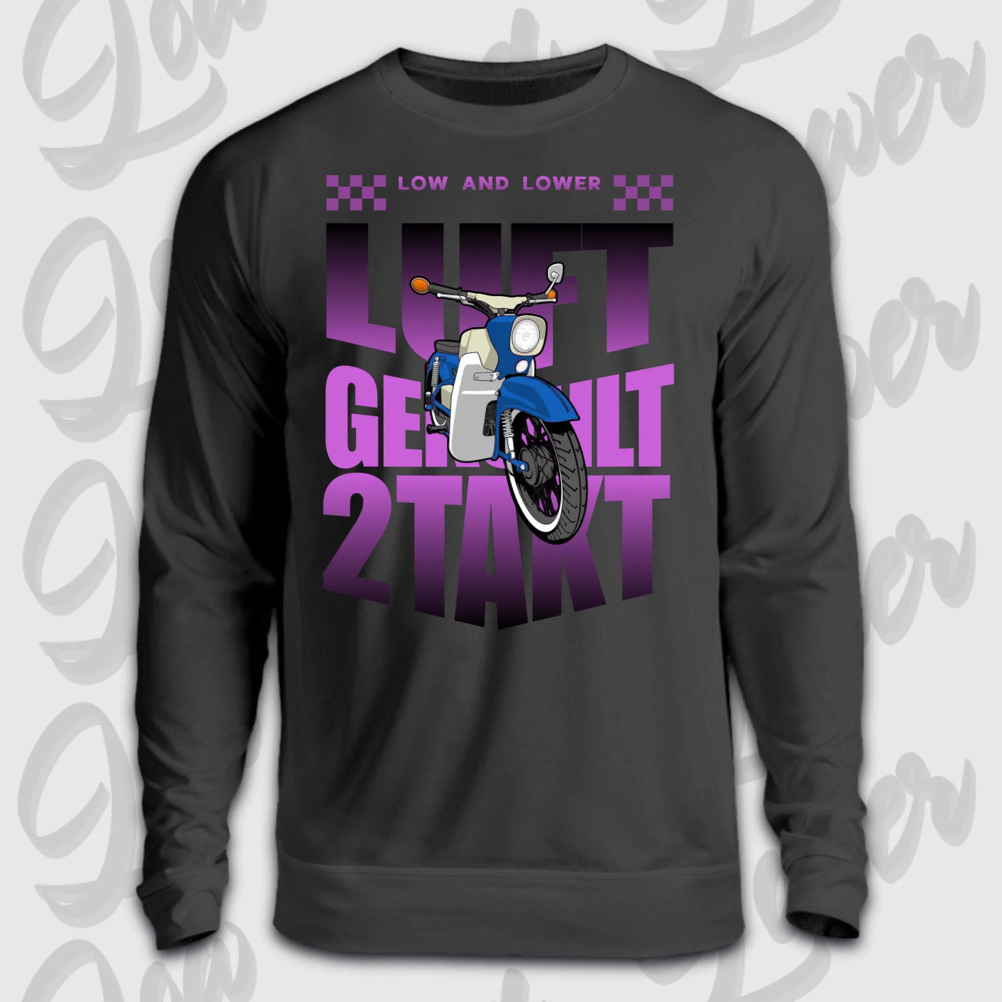 Sweater Front schwarz 