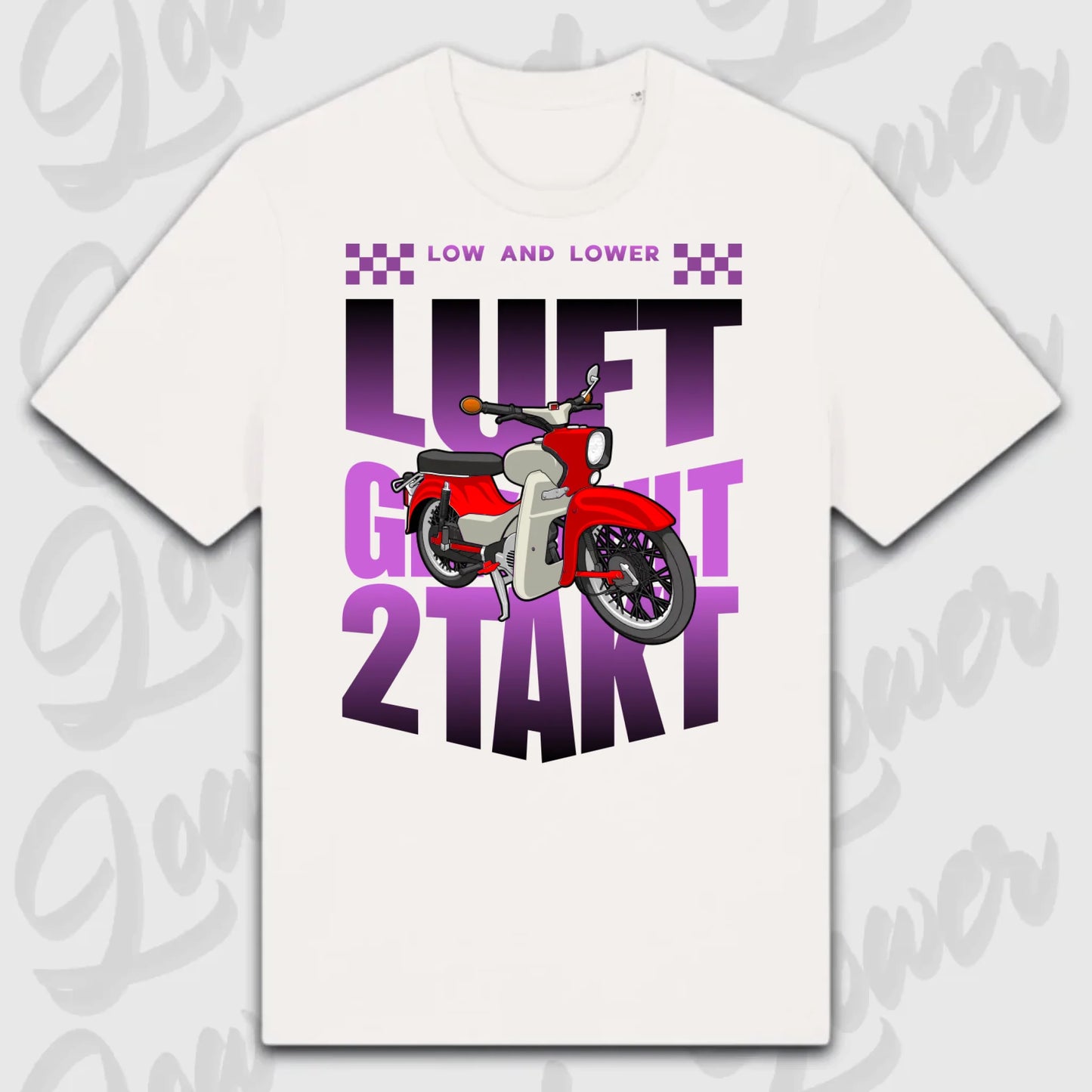 T-Shirt Tuning Cars, Personalisiert Weiß, VW, BMW, Audi, Mercedes, Autos