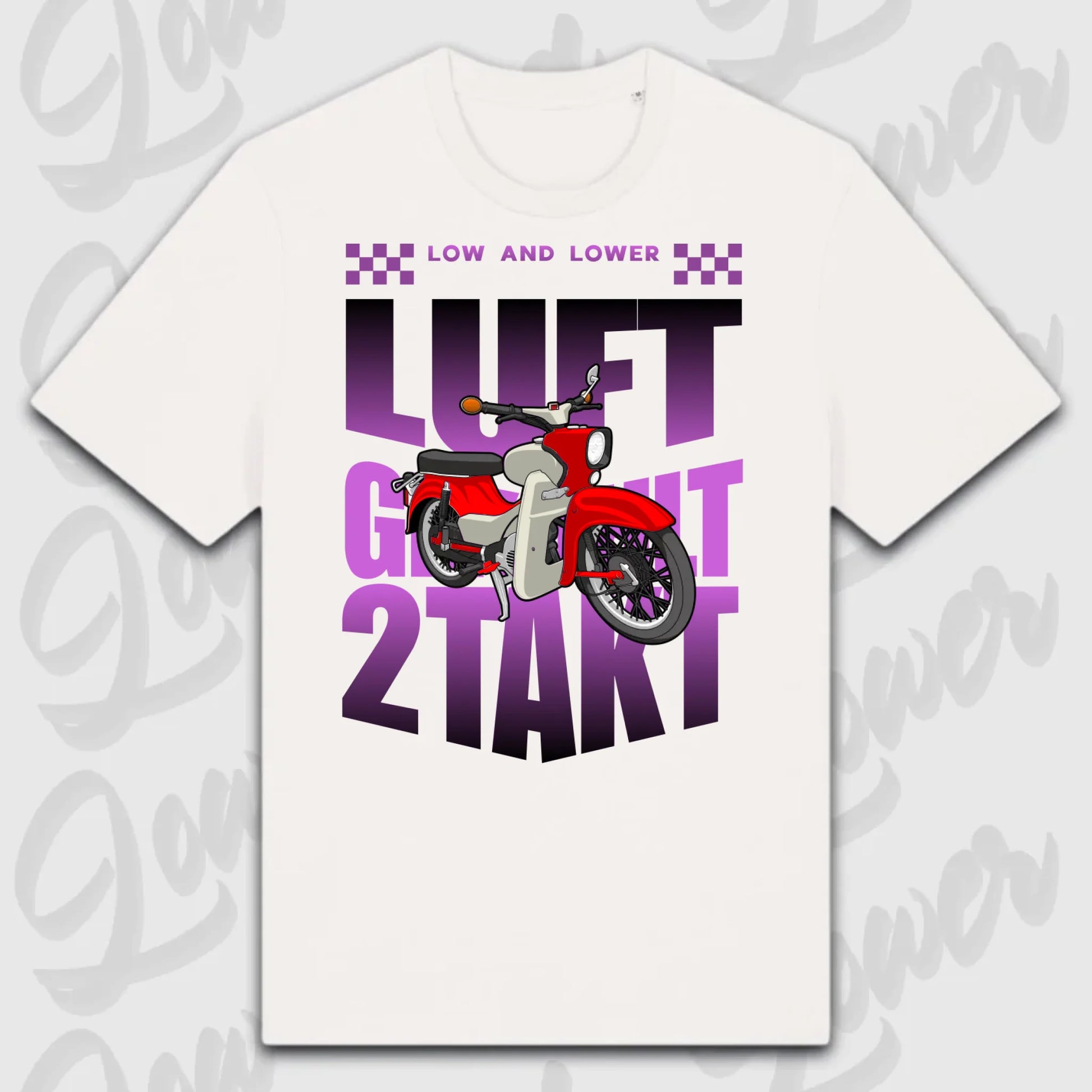 T-Shirt Tuning Cars, Personalisiert Weiß, VW, BMW, Audi, Mercedes, Autos