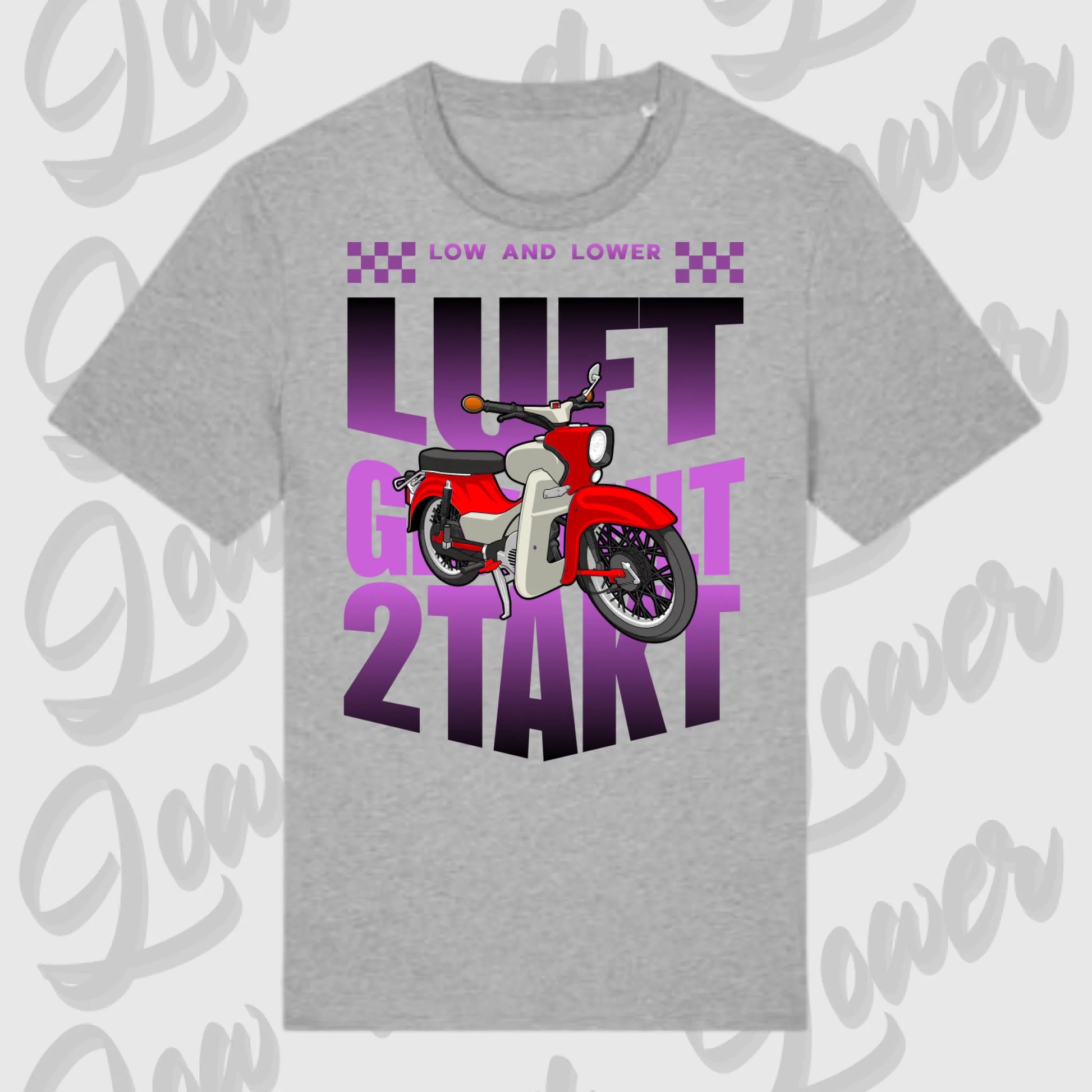T-Shirt Tuning Cars, Personalisiert grau, VW, BMW, Audi, Mercedes, Autos
