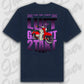 T-Shirt Personalisiert blau, VW, BMW, Mercedes, Audi