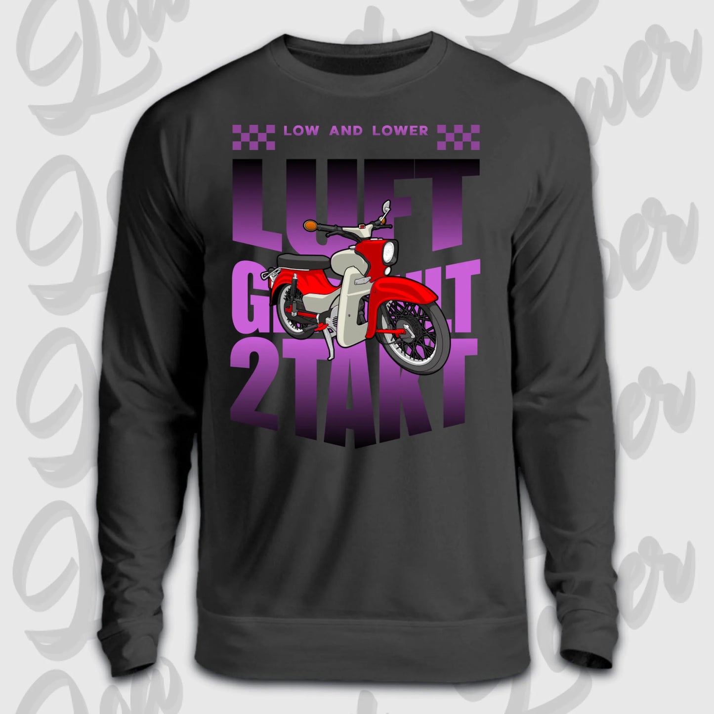 Sweater Front schwarz 