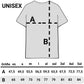 Größentabelle Standard T-Shirt Low and Lower