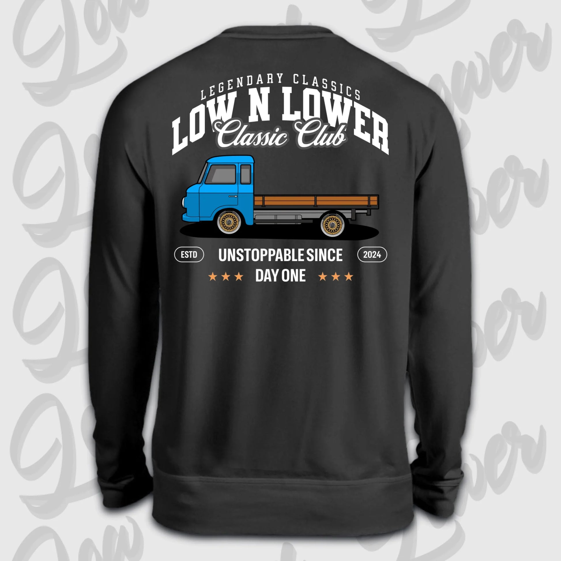 Sweater schwarz back