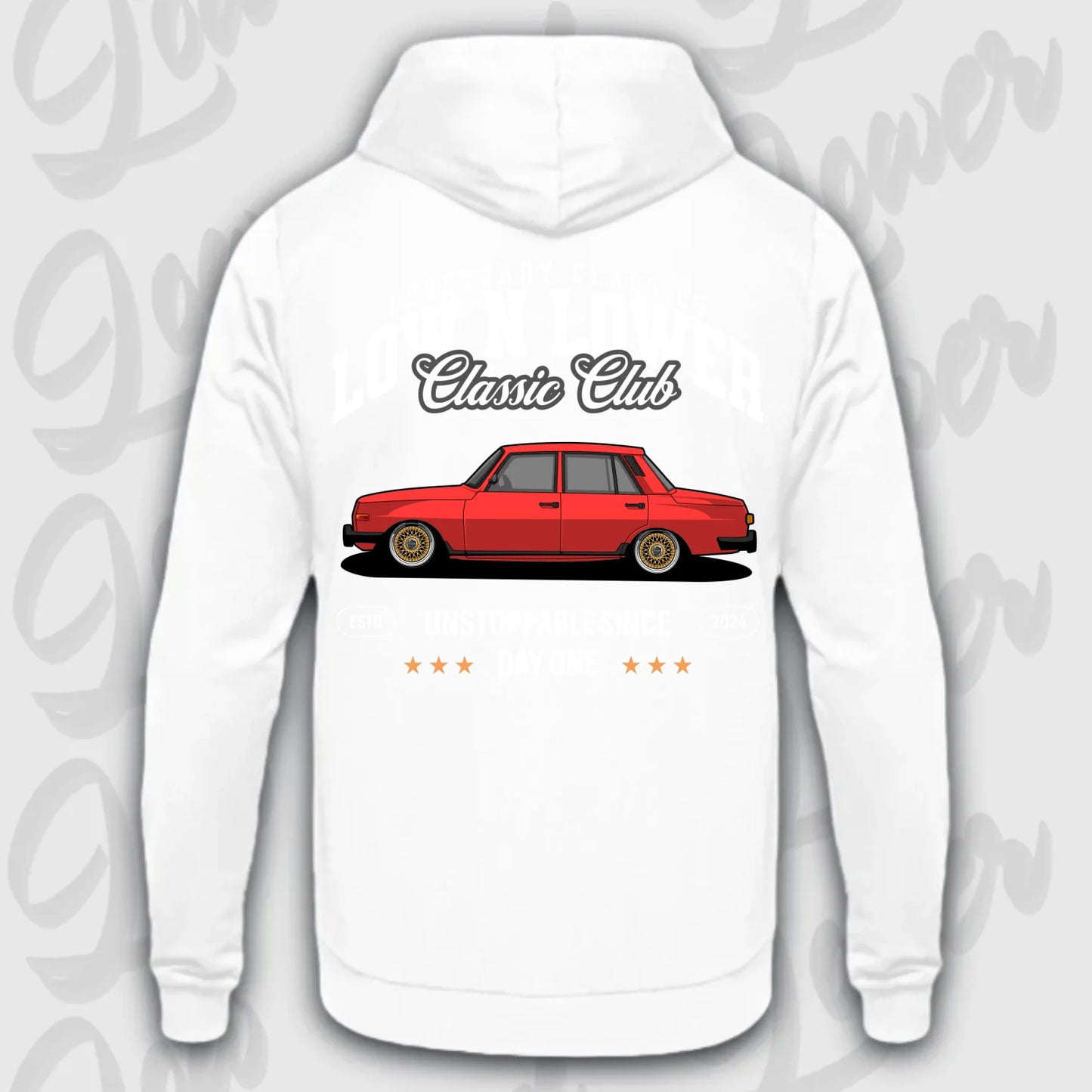 Mockup Stand hoodie teeinblue - Shirt stand 2