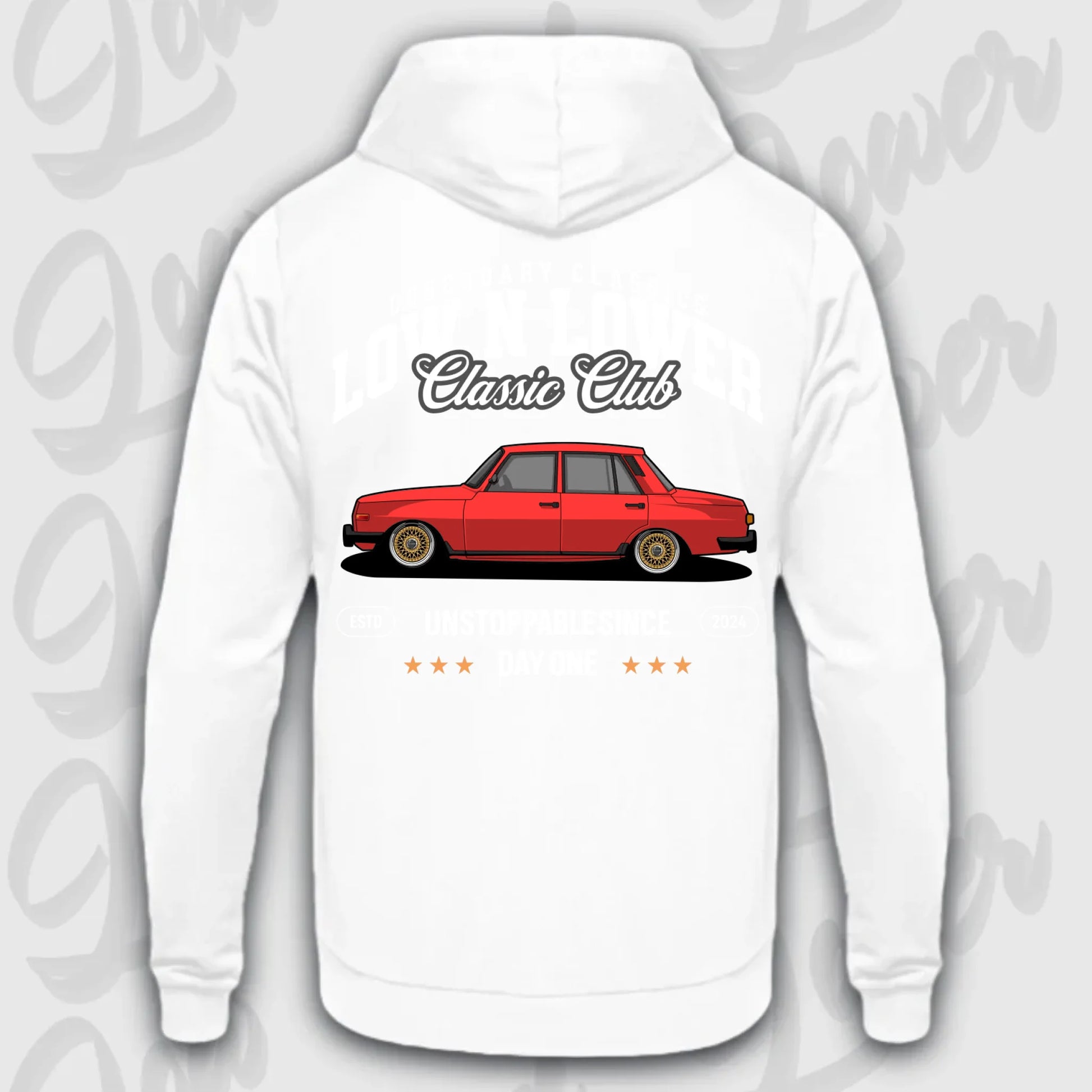 Mockup Stand hoodie teeinblue - Shirt stand 2