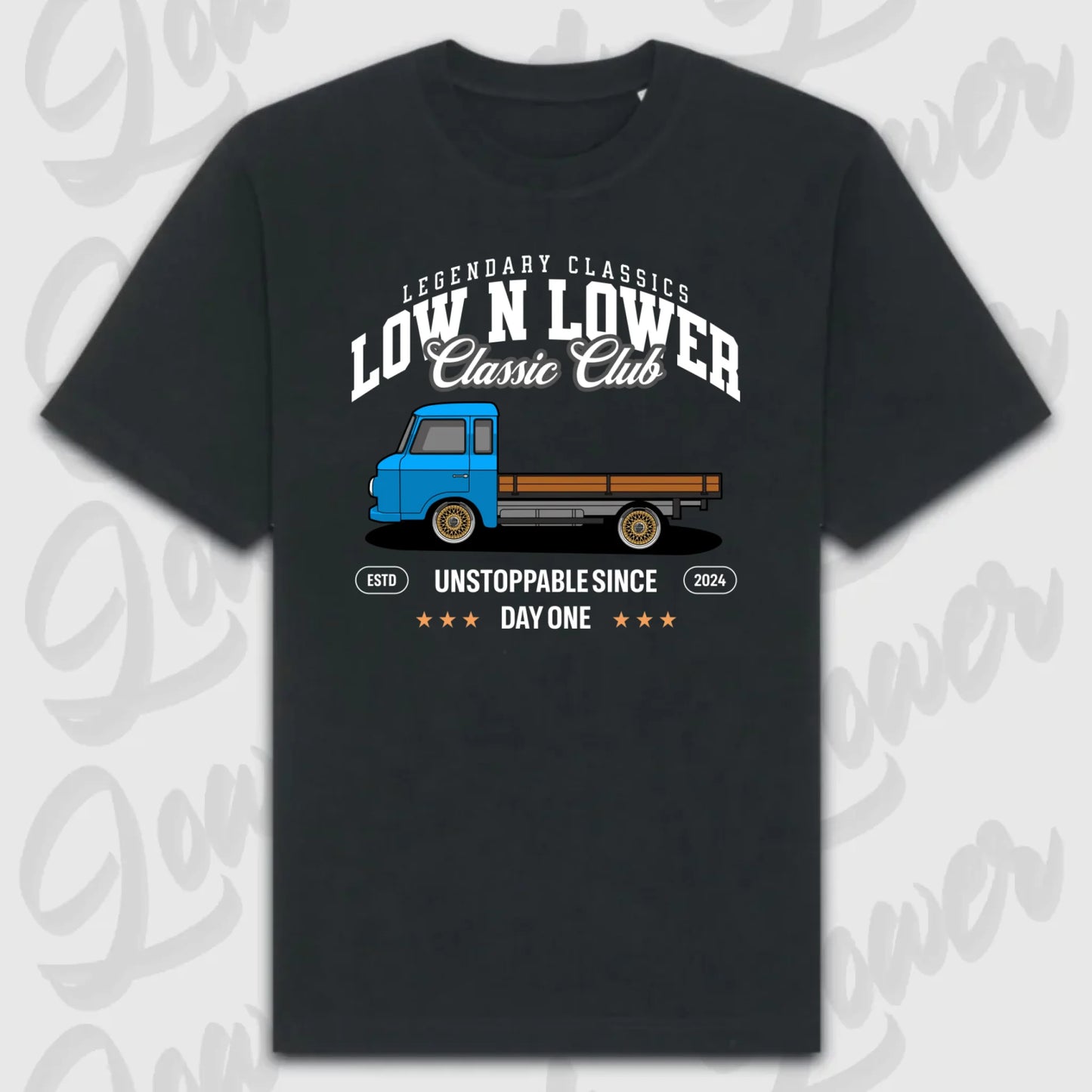 T-Shirt Personalisiert Schwarz, VW, BMW, Mercedes, Audi