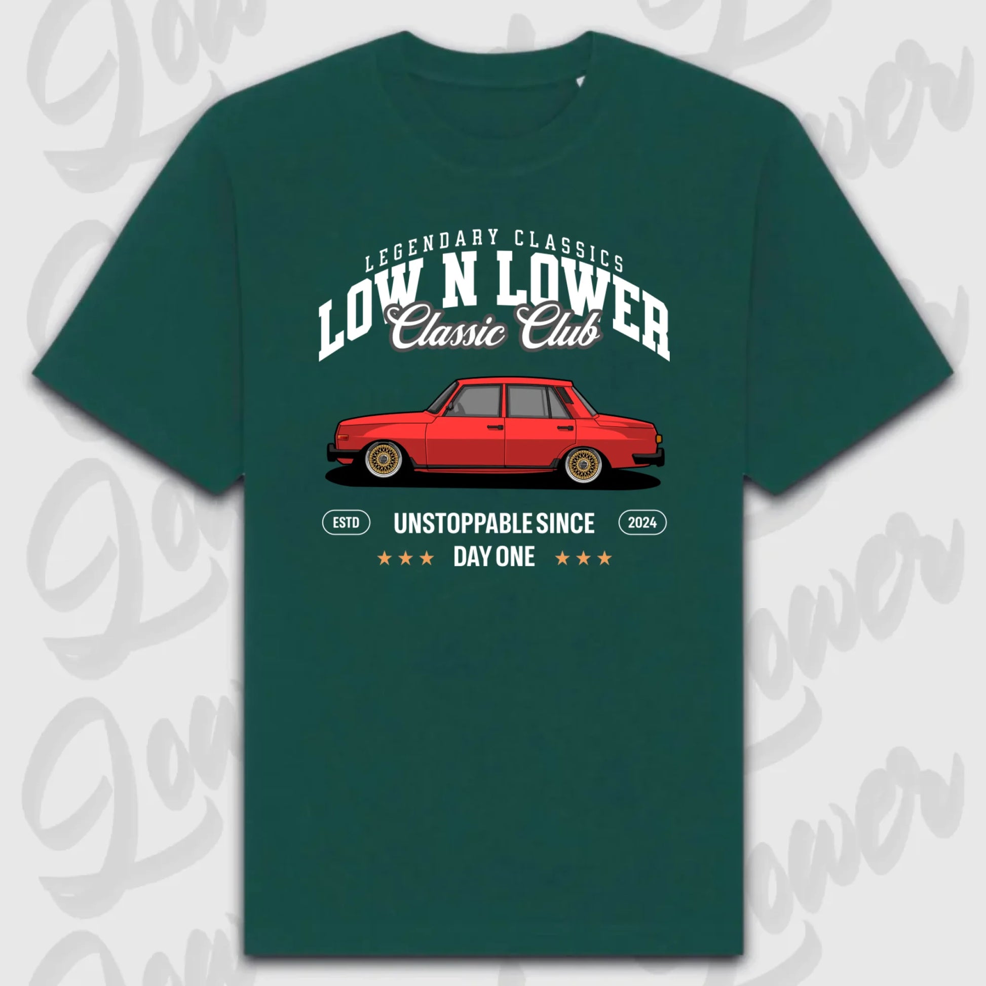 T-Shirt Personalisiert grün, VW, BMW, Mercedes, Audi