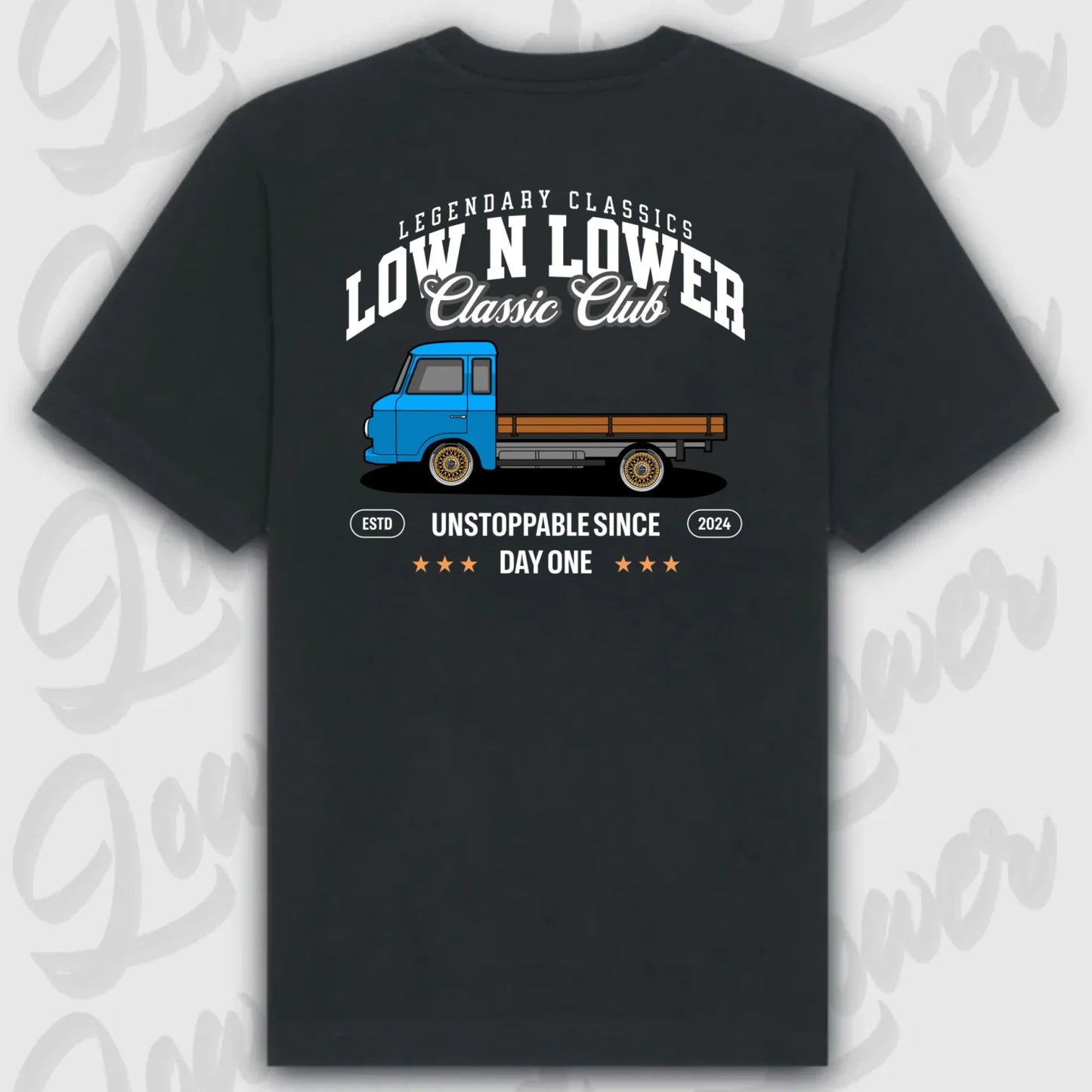 T-Shirt Personalisiert Schwarz, VW, BMW, Mercedes, Audi