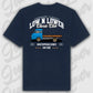 T-Shirt Personalisiert blau, VW, BMW, Mercedes, Audi