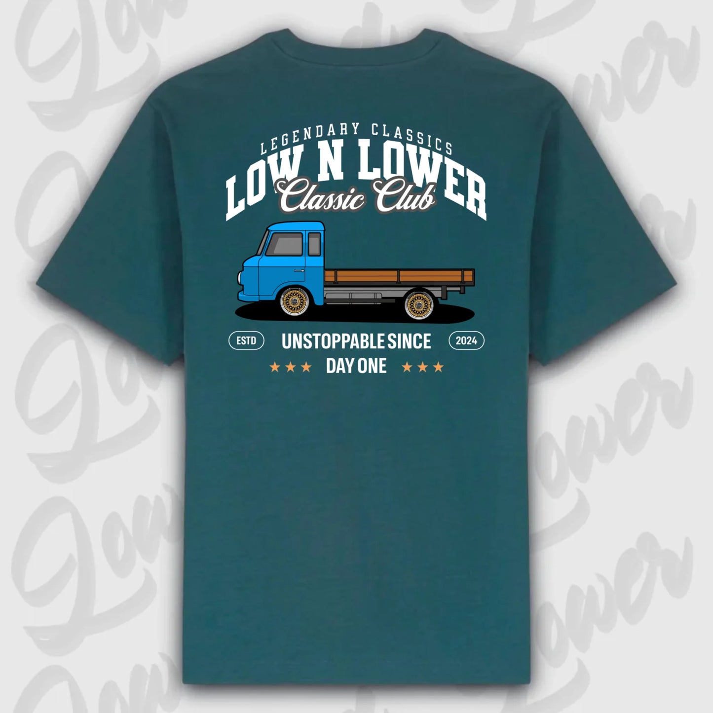 T-Shirt Personalisiert grün, VW, BMW, Mercedes, Audi