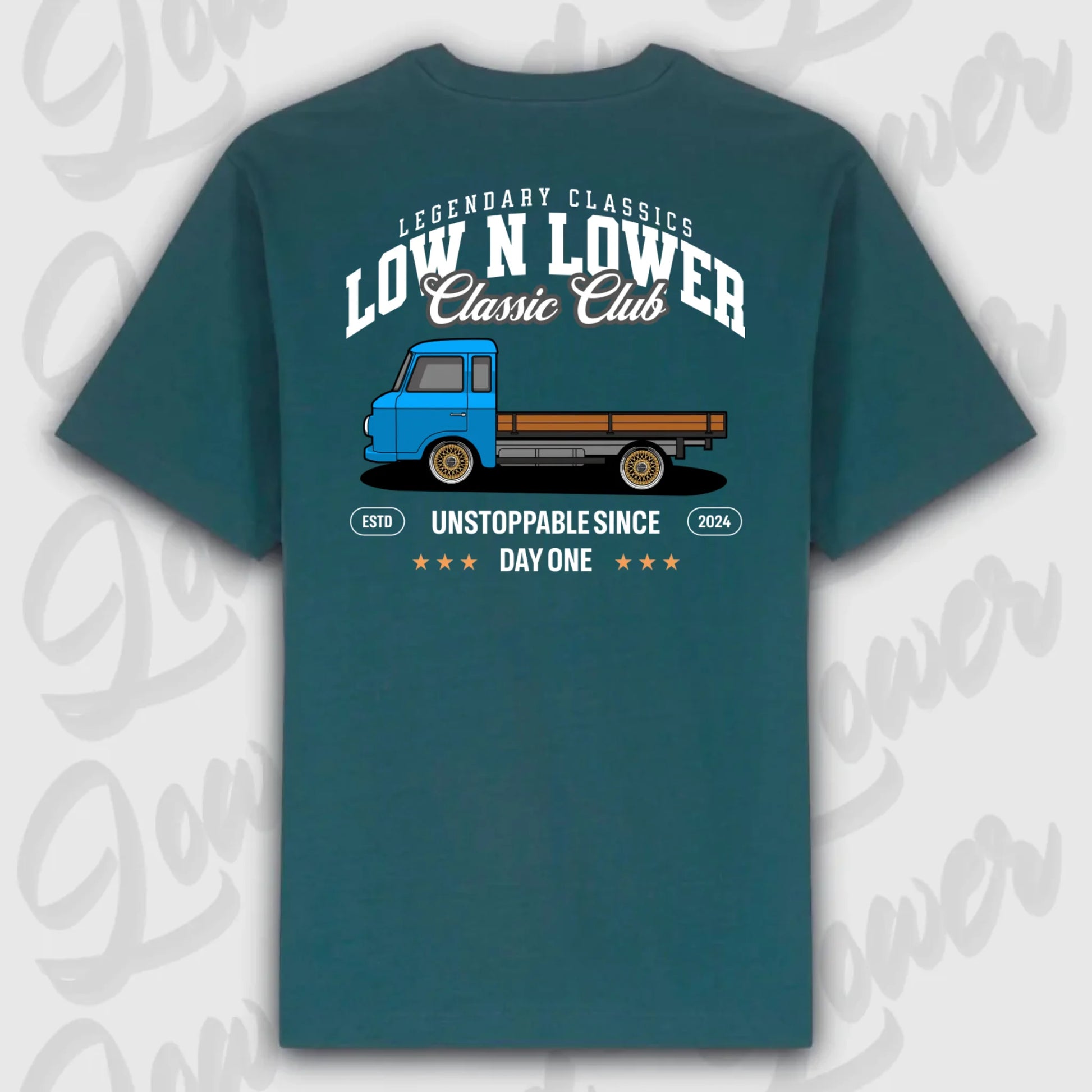 T-Shirt Personalisiert grün, VW, BMW, Mercedes, Audi