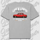 T-Shirt Personalisiert grau, VW, BMW, Mercedes, Audi