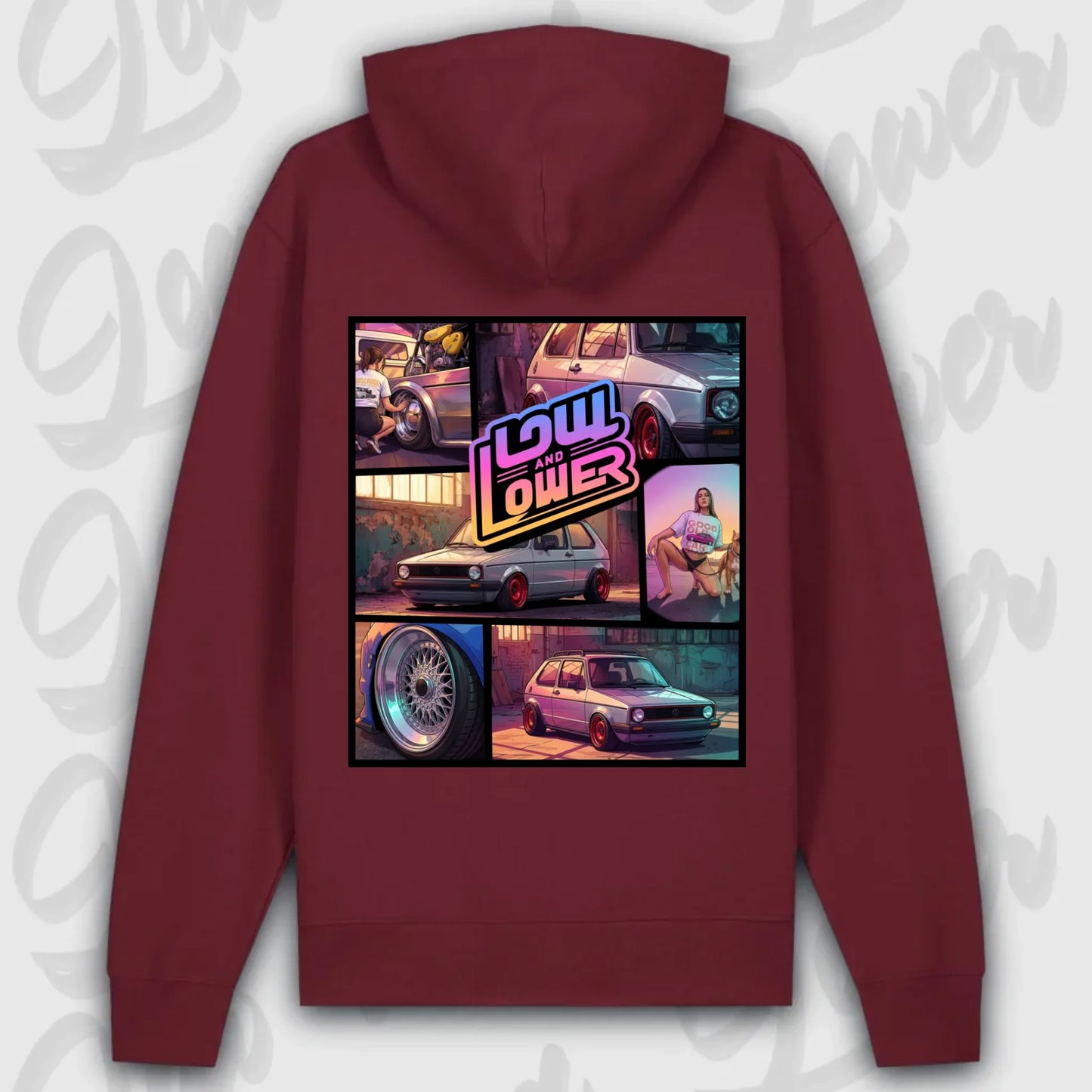 Mockup Premium Hoodie teeinblue - Stand hoodie 3