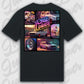 T-Shirt Tuning Cars, Personalisiert Schwarz Rückseite, VW, BMW, Audi, Mercedes, Autos