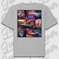 T-Shirt Personalisiert grau, VW, BMW, Mercedes, Audi