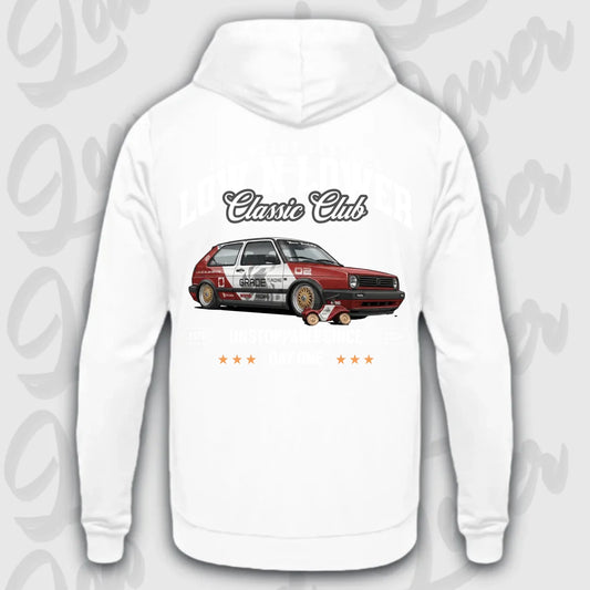 Standard Hoodie Artwork dein Fahrzeug mit personalisiertem Auto-Motiv