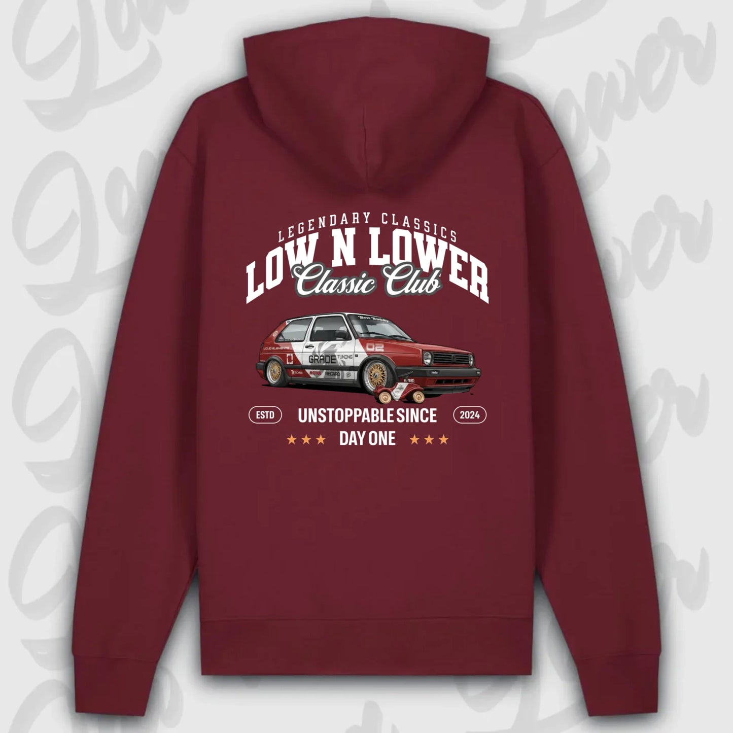 Premium Hoodie Artwork dein Fahrzeug für Tuning und Autofans