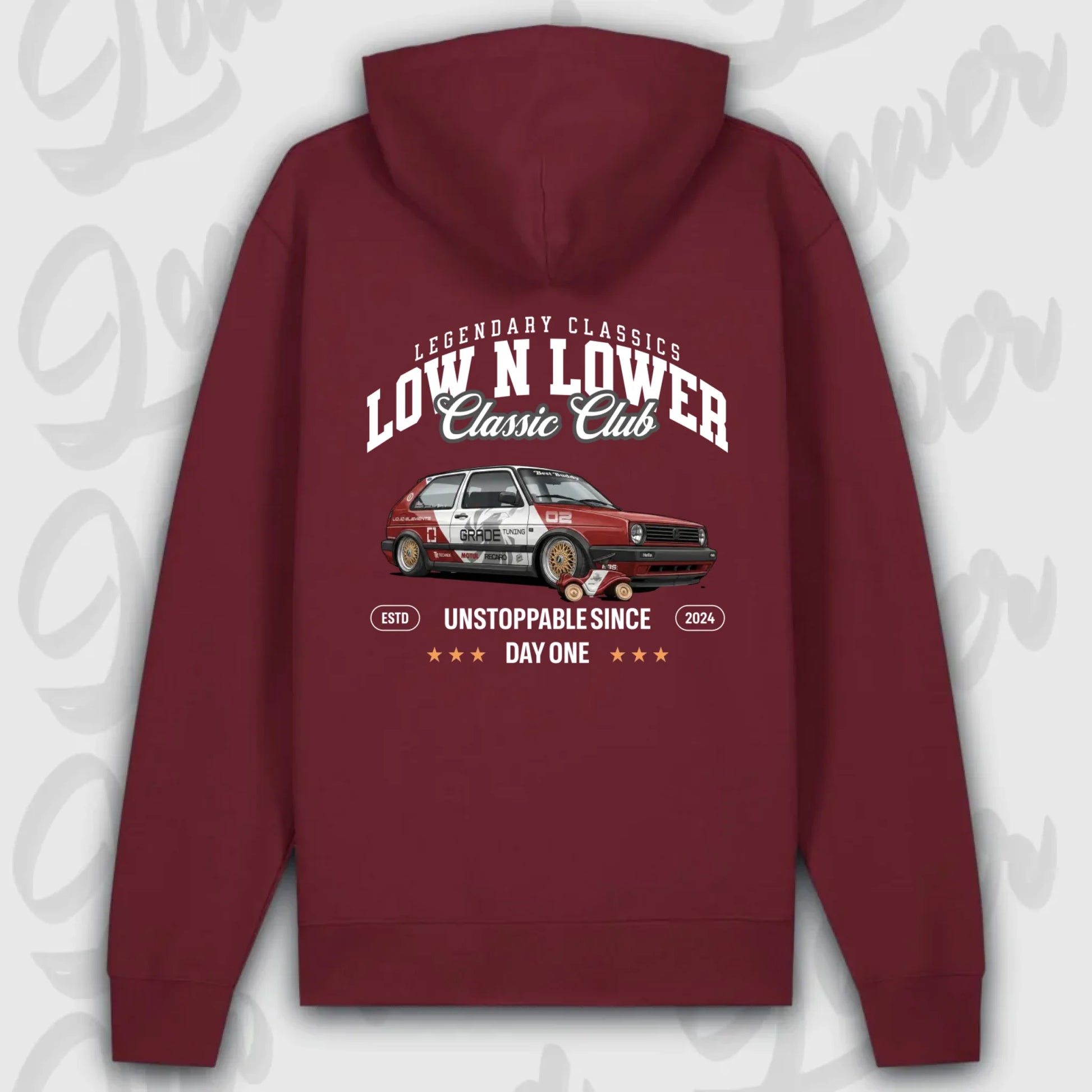 Premium Hoodie Artwork dein Fahrzeug für Tuning und Autofans