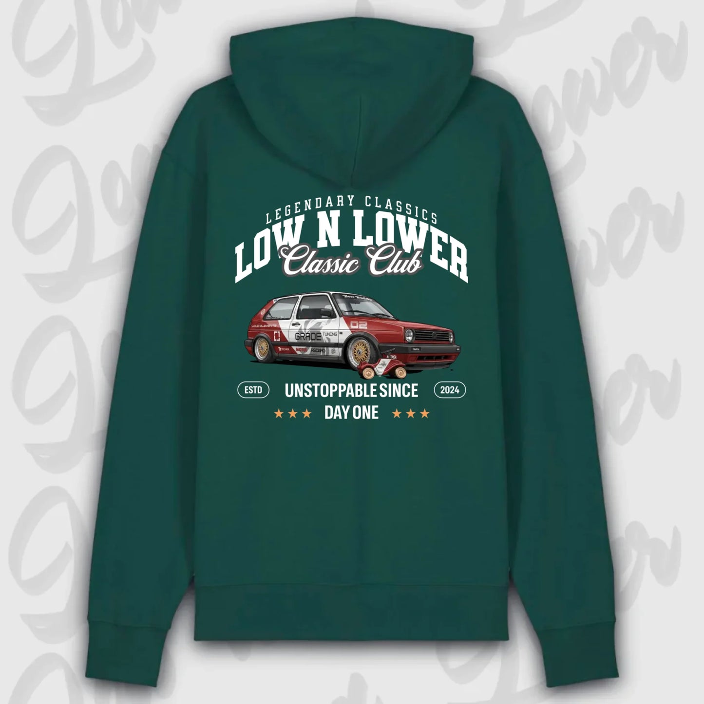 Premium Hoodie Artwork dein Fahrzeug mit Auto-Artwork