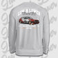 Mockup vom Sweater Artwork dein Fahrzeug mit Rückendruck