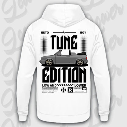 Standard Hoodie Golf 1 Cabrio mit Auto-Artwork
