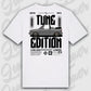 Golf 1 Cabrio T-Shirt Weiss Rueckansicht personalisierbar
