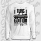 Weißer Sweater Golf 1 Cabrio mit Frontdruck