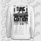 Weißer Sweater Golf 1 Cabrio mit Rückendruck