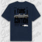 Golf 1 Cabrio Oversized T-Shirt Blau Rueckansicht