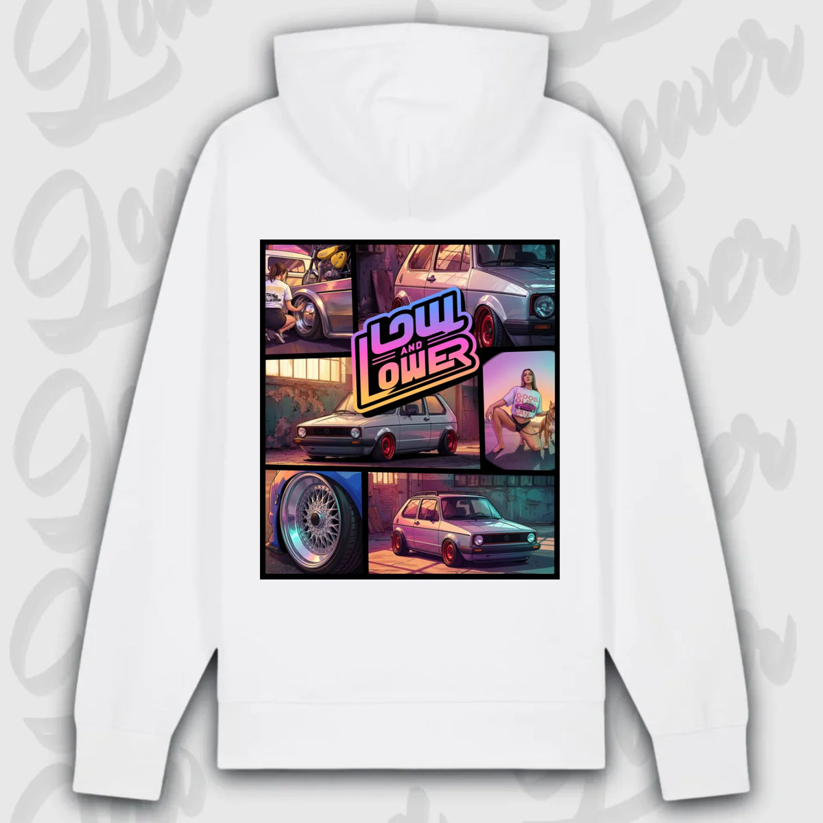 Premium Hoodie mit Mission Complete Motiv