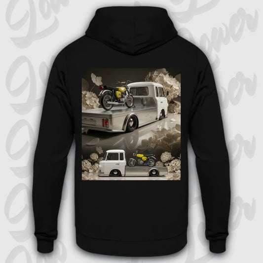 Mockup Stand hoodie teeinblue -      