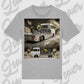 T-Shirt Tuning Cars, Personalisiert grau, VW, BMW, Audi, Mercedes, Autos
