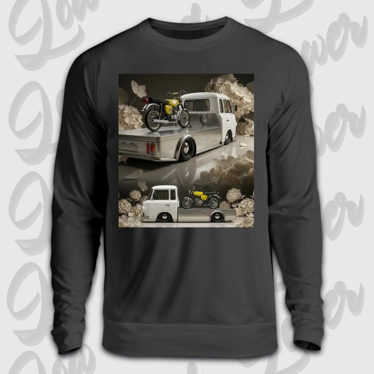 Sweater Front schwarz 