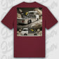 T-Shirt Tuning Cars, Personalisiert Rot Rückseite, VW, B