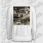 Sweater weiß back