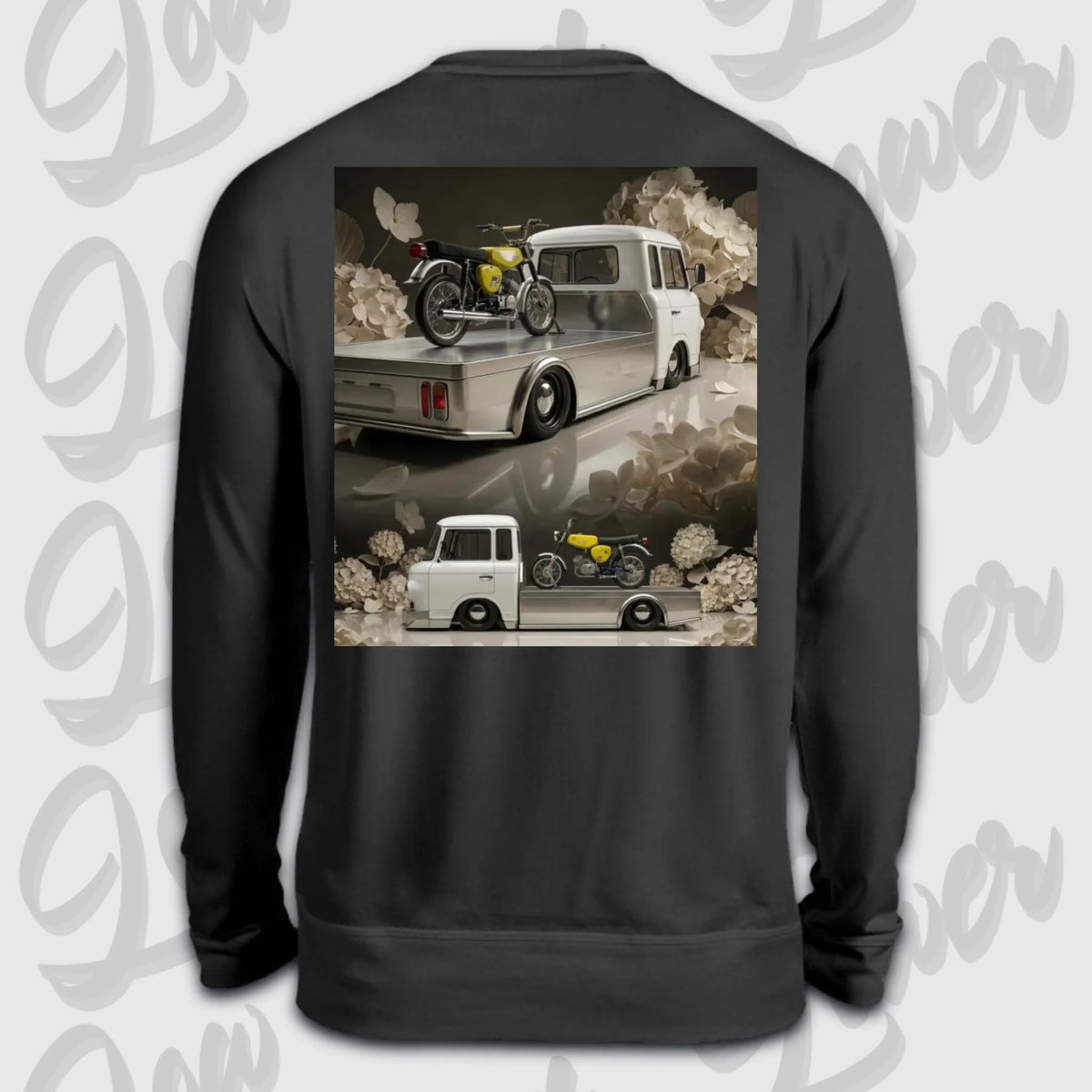 Sweater schwarz back