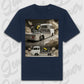 T-Shirt Personalisiert blau, VW, BMW, Mercedes, Audi