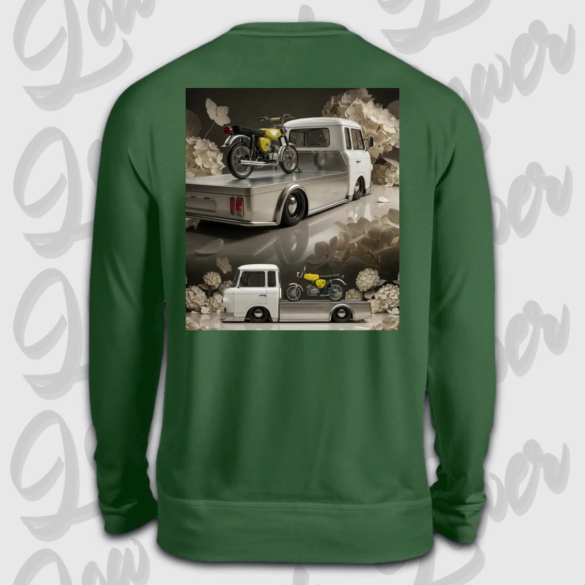 Sweater back grün