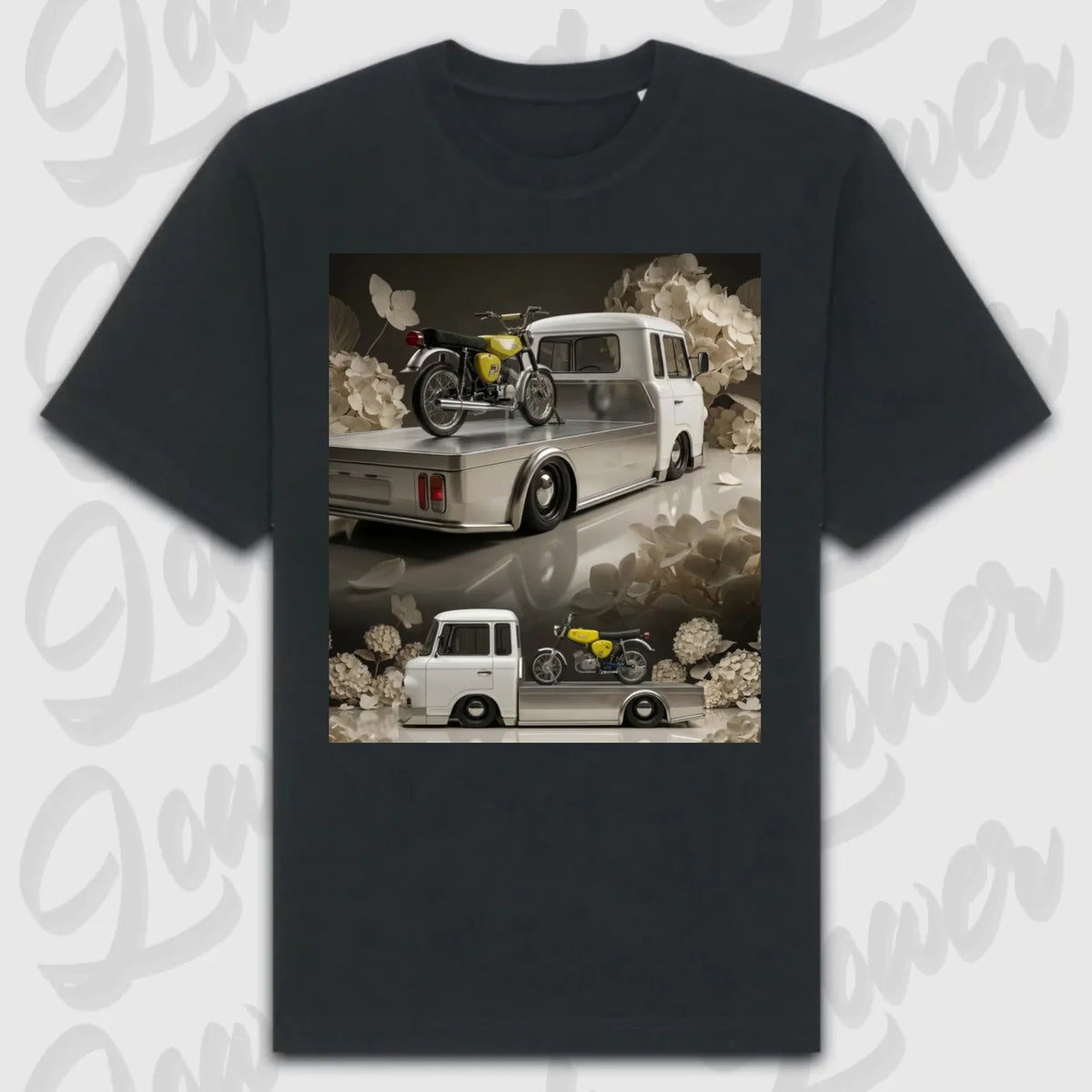 T-Shirt Personalisiert Schwarz, VW, BMW, Mercedes, Audi
