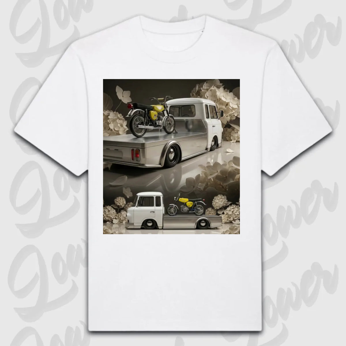 T-Shirt Personalisiert weiß, VW, BMW, Mercedes, Audi