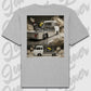 T-Shirt Personalisiert grau, VW, BMW, Mercedes, Audi