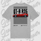 T-Shirt Tuning Cars, Personalisiert grau Rückseite, VW, B