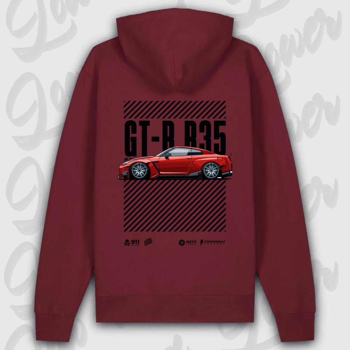 Mockup Premium Hoodie teeinblue - Stand hoodie 3