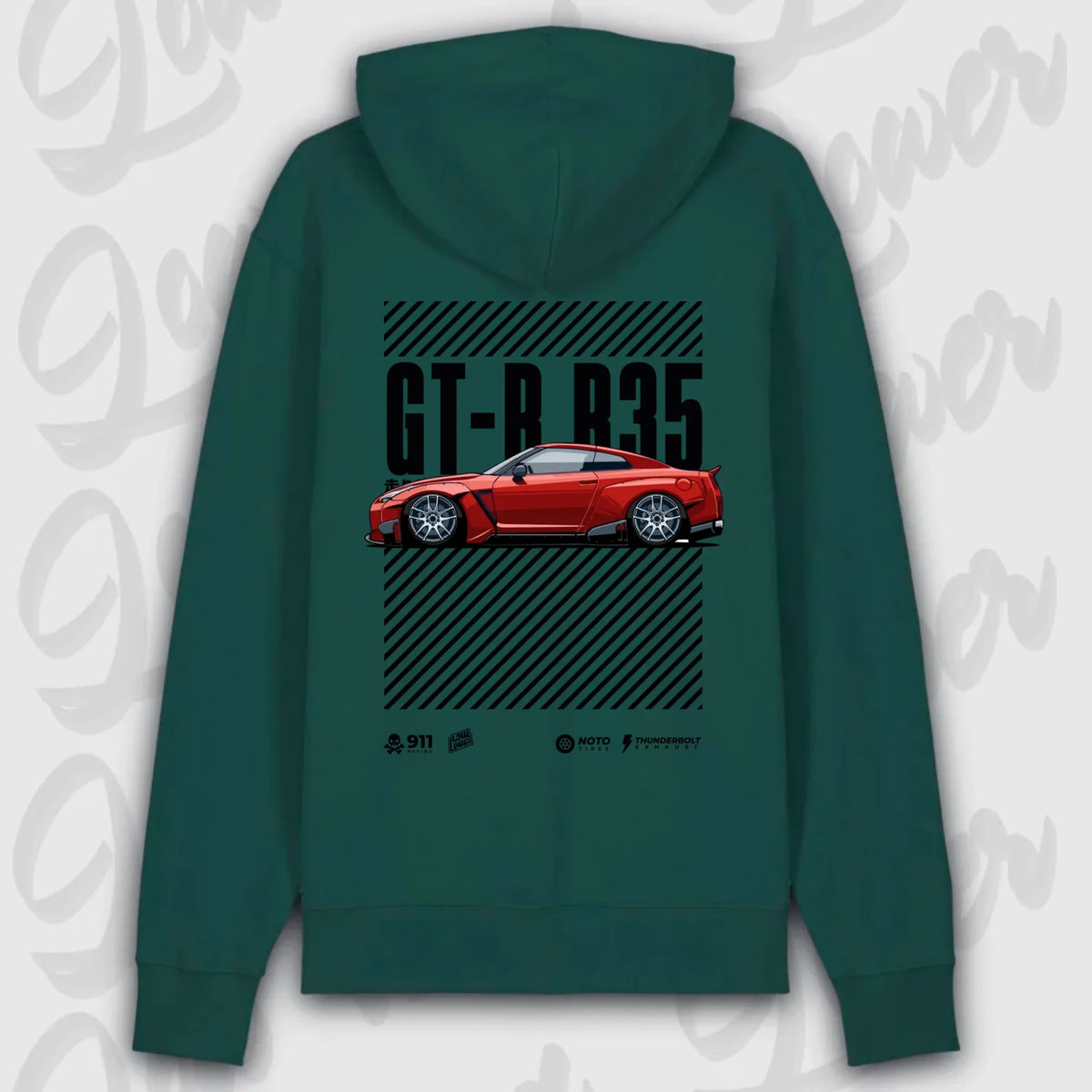 Mockup Premium Hoodie teeinblue - Shirt 4
