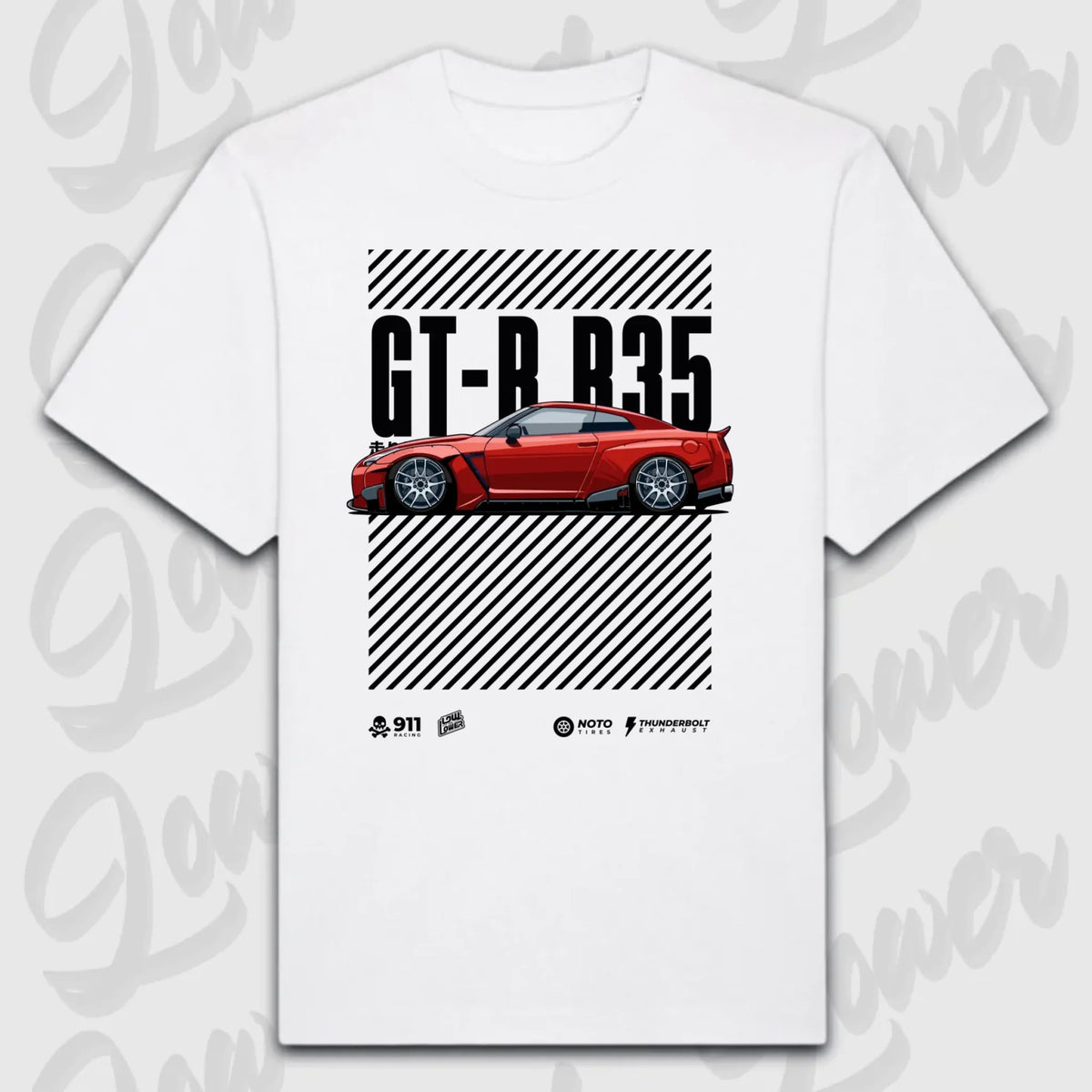 T-Shirt Personalisiert weiß, VW, BMW, Mercedes, Audi