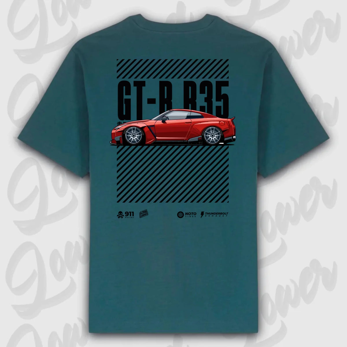 T-Shirt Personalisiert grün, VW, BMW, Mercedes, Audi