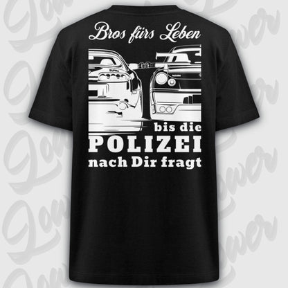 Oversized Trend T-Shirt, Tuning Bros fürs Leben