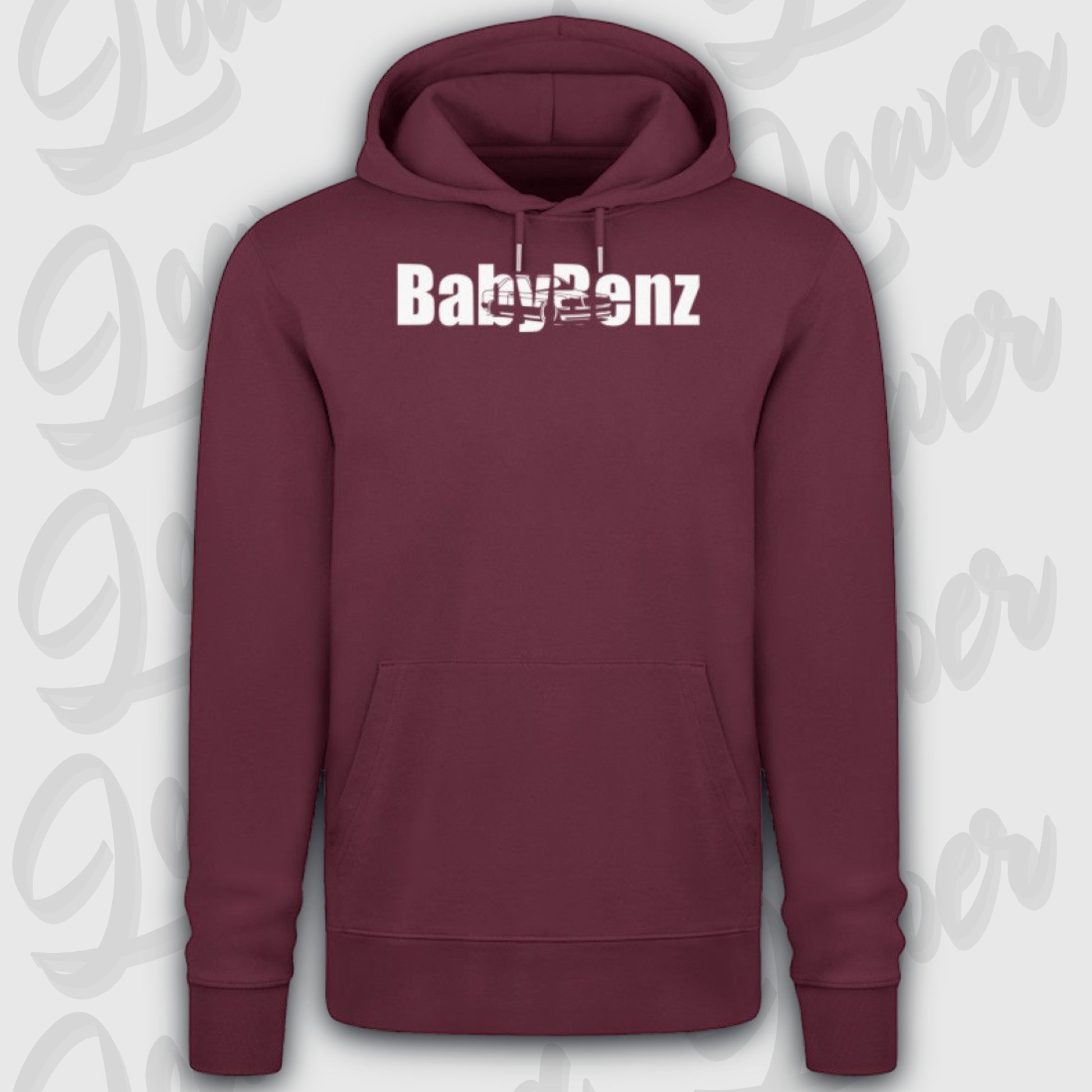 Premium Hoodie, BabyBenz Burgundy