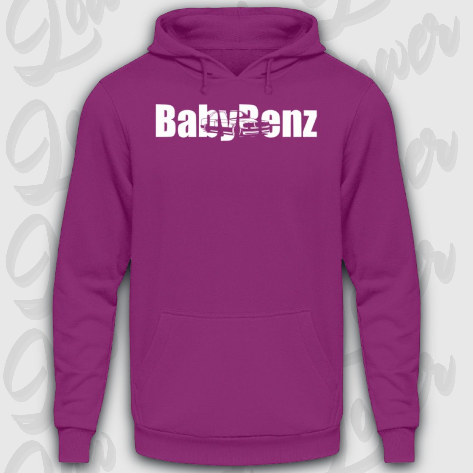 Standard Hoodie, BabyBenz Magenta Magic